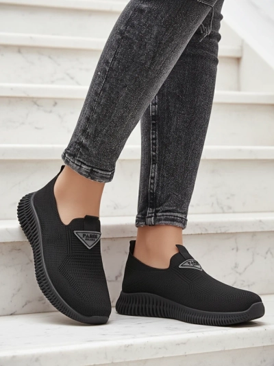 Royalfashion Damen Stoff Slipper Sportschuhe Serra