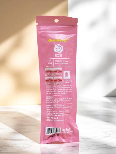 Rosiger Lippen-Gloss Ultra-Feuchtigkeitsspendend