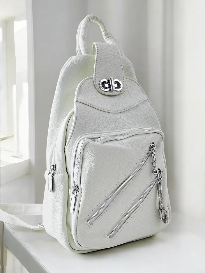 Royalfashion Kleiner Damen-Rucksack aus ökologischem Leder