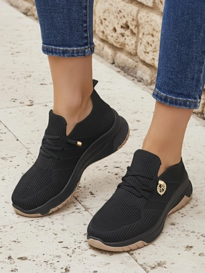 Royalfashion Slip-on Damen-Sportschuhe aus Textilgewebe Teletta