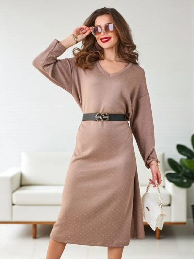 Royalfashion Damen Sweaterkleid