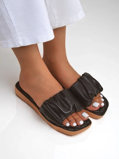 Royalfashion Damen Pantoletten Ivy Belle mit flacher Sohle