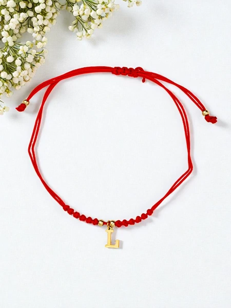 Damenarmband mit dem Buchstaben L Luna Spark