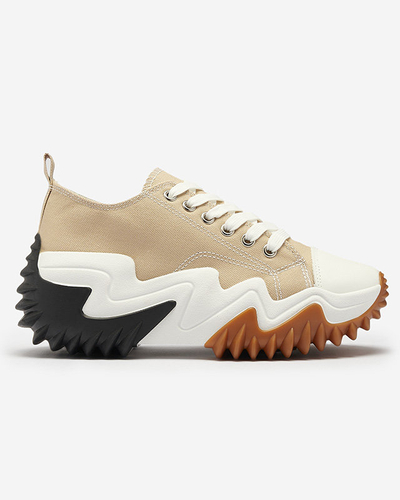 Sportschuhe a'la sneakers in beige Ascota- Footwear