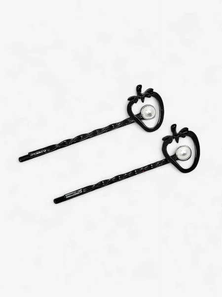 Royalfashion Haarspangen mit Erdbeeren