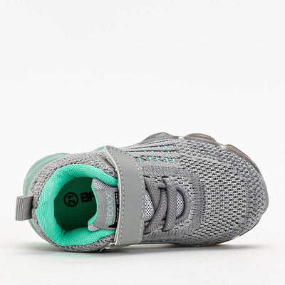 Astra Kinder-Sneakers Grau Synthetik Sportlich für den Sommer