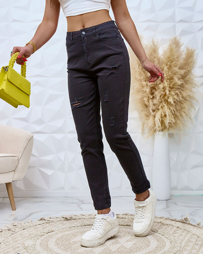 Royalfashion Damen Mom-Jeans Hose
