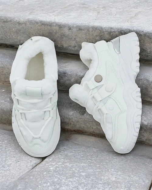 Жіночі кросівки з хутром Poriomo