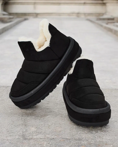 Royalfashion Damen Zoeno Kurzstiefel a'la Schneestiefel