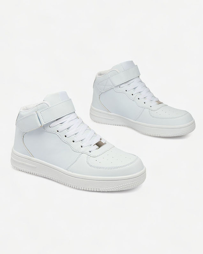 Royalfashion Damen sportliche Sneaker in weiß Futtes