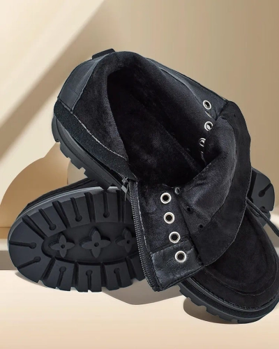 Royalfashion Damen Schnürstiefeletten Rullose