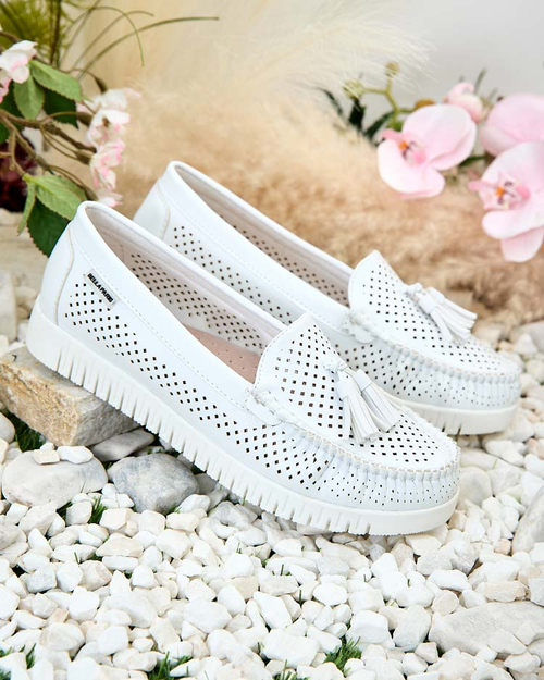 Royalfashion Жіночі ажурні мокасини Molaffa