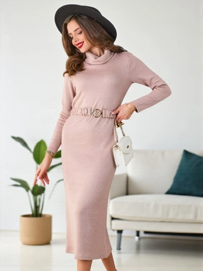 Royalfashion Damen Strickkleid