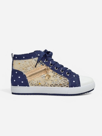 Royalfashion Hohe Damensneaker a'la Jeans