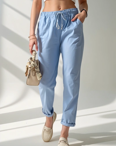 Royalfashion Einfache Stoffhosen für Frauen