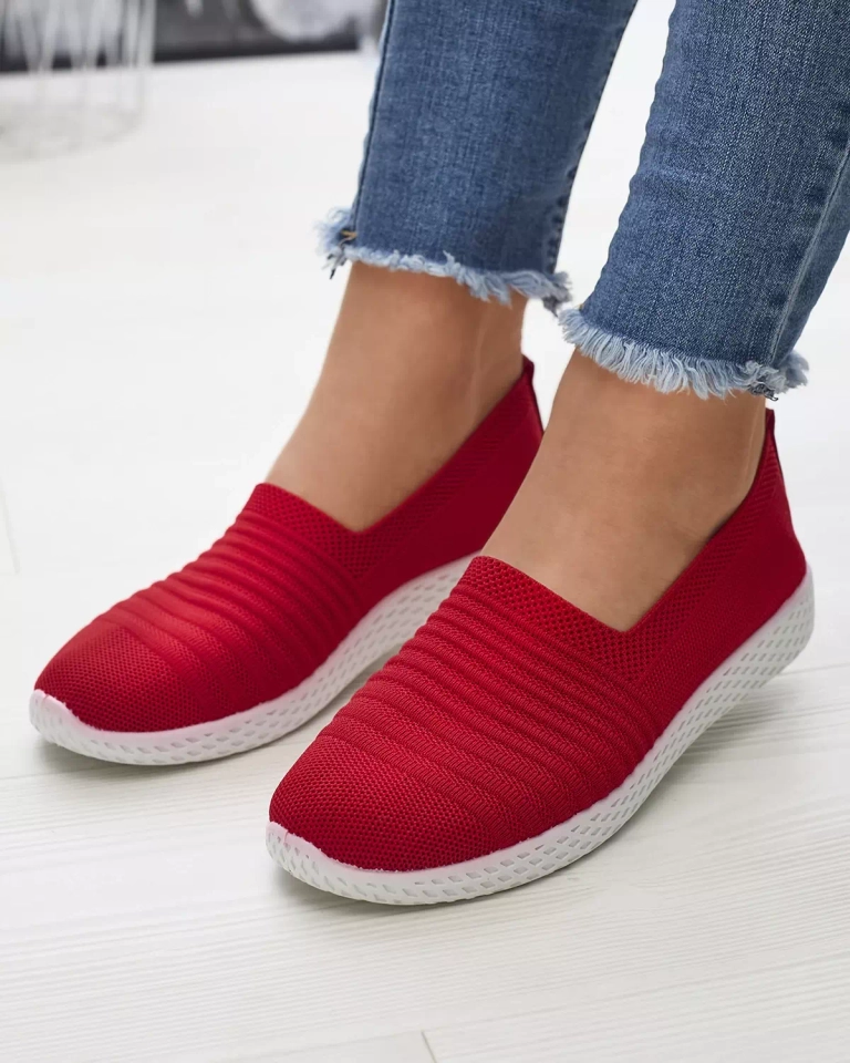 Rote Damen-Sneaker Covvu- Footwear