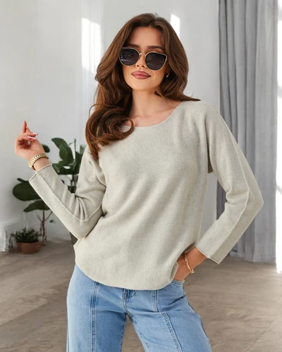 Royalfashion Viskose dünner Damenpullover
