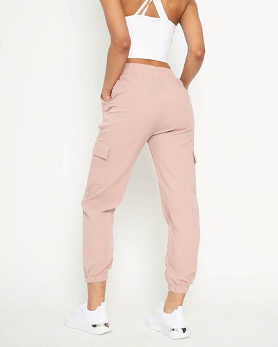 Pinke Cargohose für Damen - Kleidung