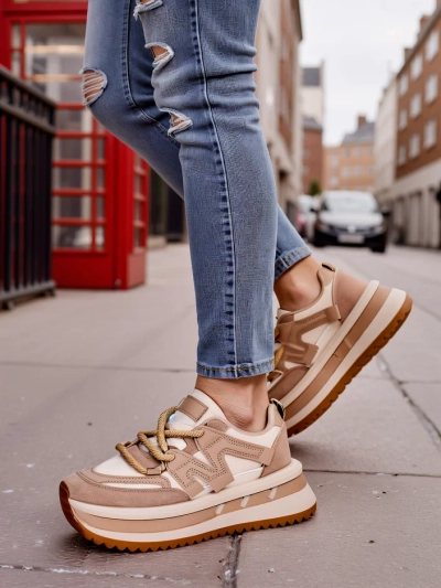 Royalfashion Damen Plattform-Sportsneaker Eviger