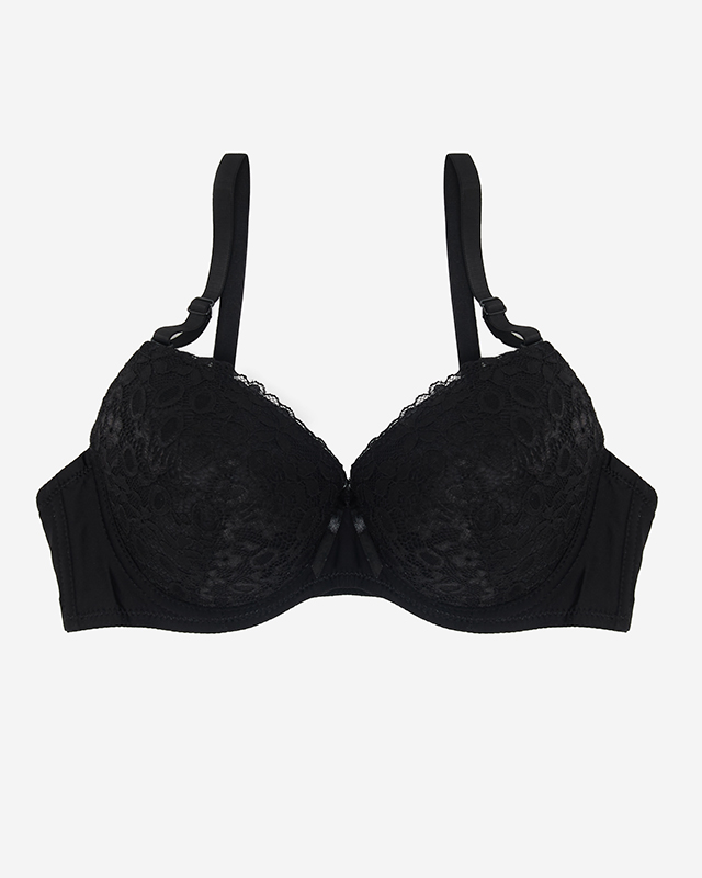 Schwarzer Push-up-BH für Damen - Unterwäsche