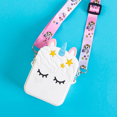Weiße Einhorntasche mit Einhorn - Handtaschen