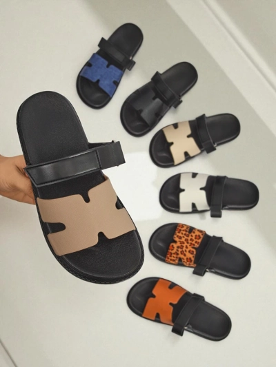 Royalfashion Damen-Sandalen aus Ökoleder FlexiComfi