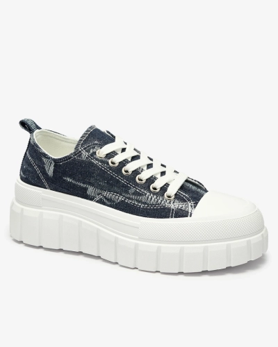 Marineblaue Elysium Sneakers