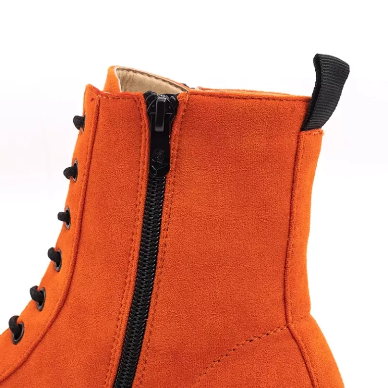 OUTLET Orange Damen-Schnürschuh Ofra Arbeitskleidung - Schuhe