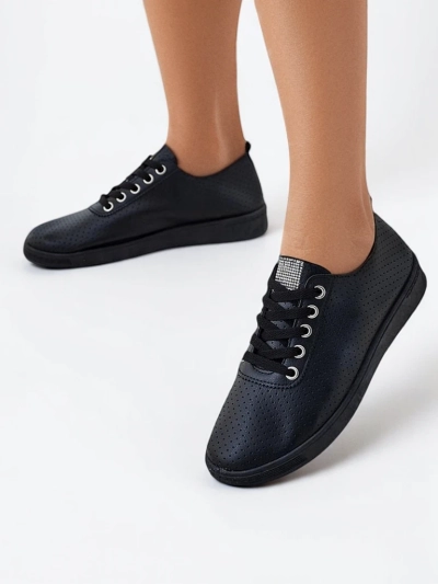 Royalfashion Damen perforierte Sportschuhe Kiarre