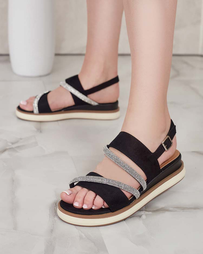 Royalfashion Damen Obissa Sandalen mit niedrigem Absatz