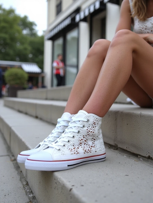 Royalfashion Жіночі перфоровані кросівки Limme