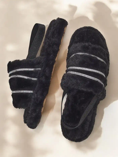 Royalfashion Damen-Fußmatten mit Rhinestones Ferrems