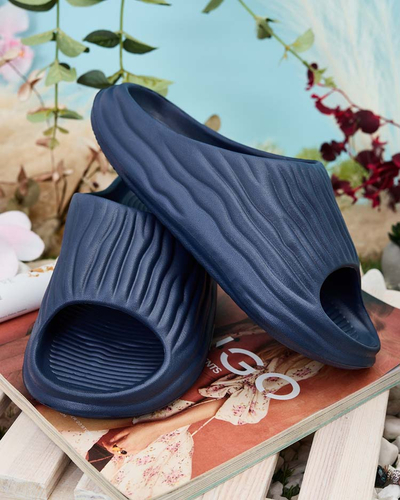 Royalfashion Women's Magged rubber flip-flops