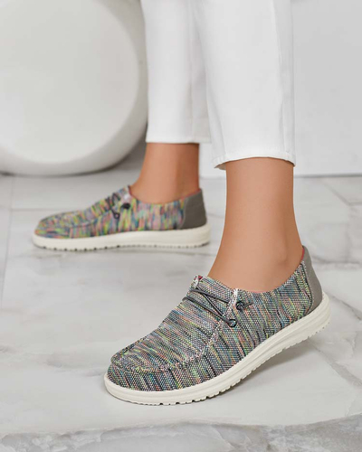 Royalfashion Damen Seleptes Halbschuhe zum Schnüren