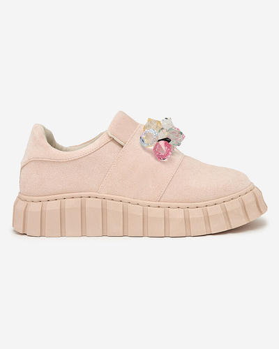 Royalfashion Sportliche Halbschuhe mit farbigen Steinen Resinello