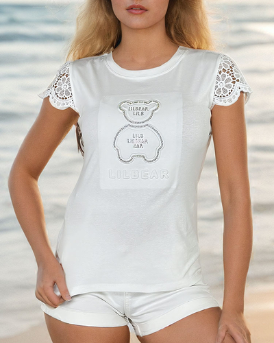 Royalfashion Damenbluse mit Teddybär