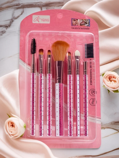 Kompaktes Make-up-Pinselset