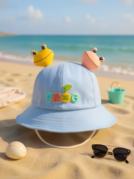 Royalfashion Kinder-Bucket Hat Cheerful Patches