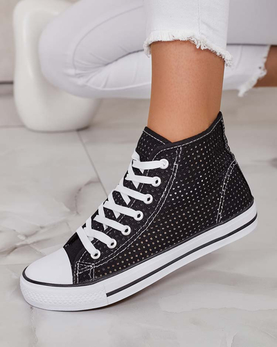 Royalfashion Damen Nimm durchbrochene Sneakers