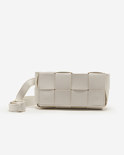 Weiße Nierentasche für Damen - Accessoires