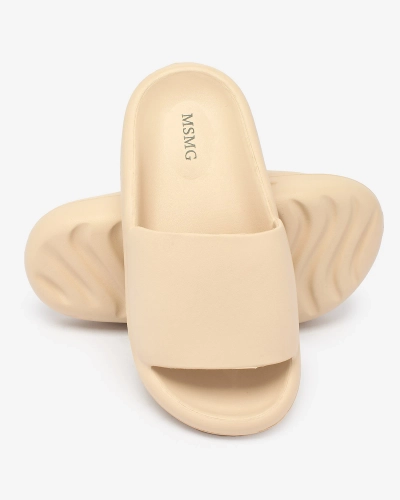 Royalfashion Hellbraune Moralno Damen-Flip-Flops