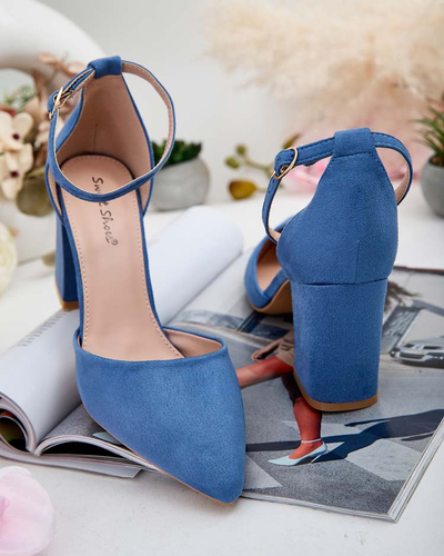 Royalfashion Damen Lilolla Pfostenpumps