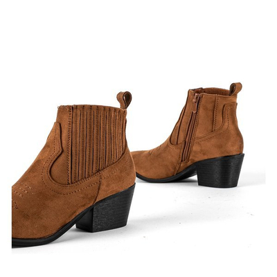 Braune Cowboystiefel a'la Golessa - Schuhe