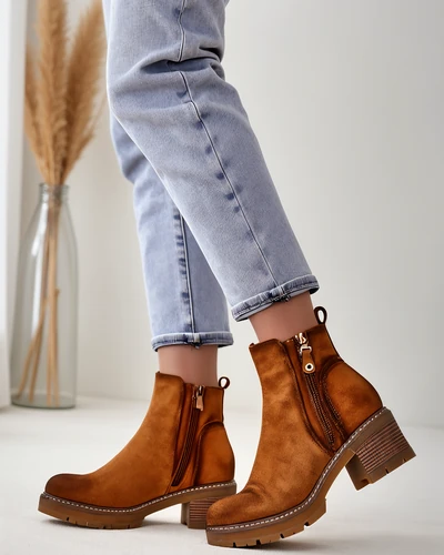 Royalfashion Damen Stiefeletten Fiefo