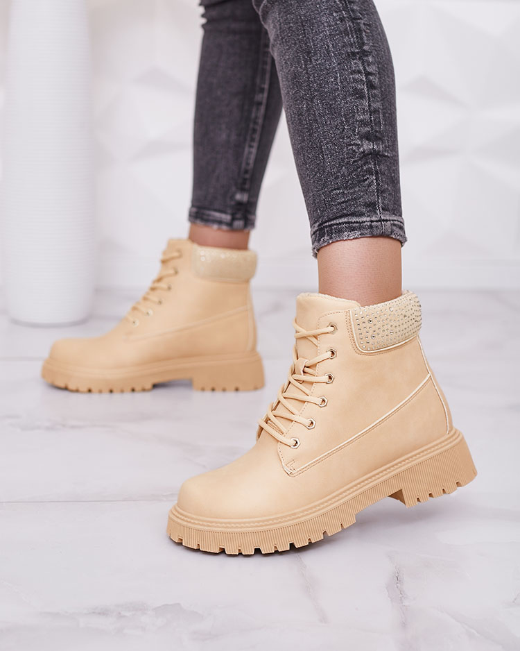 Royalfashion Damen Trapper Karamellia