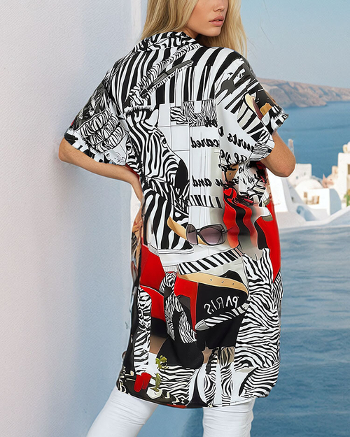 Жіноча візерунчаста туніка Royalfashion