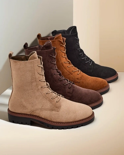 Royalfashion Damen Schnürstiefel Gosop