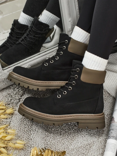 Damen Trapper Stiefeletten Avienne