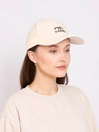 Royalfashion Damenkappe mit einem Schirm, verziert mit Zirkonia