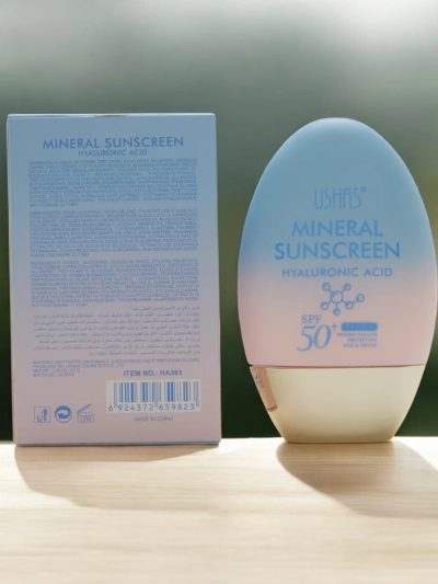 Ushah Sonnencreme mit Hyaluronsäure 50 SPF 60g